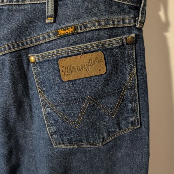 Wrangler George Strait Cowboy Cut Collection Jeans Men's 39x30 Blue Denim - Picture 4 of 10